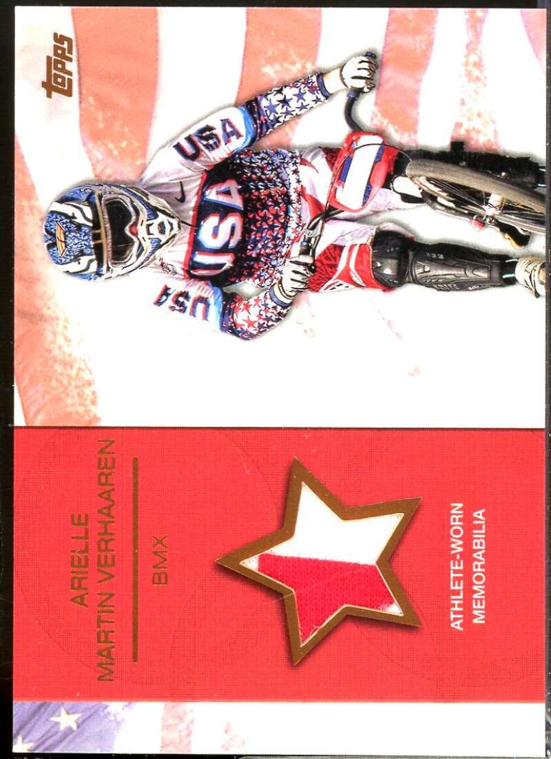 Arielle Martin Verhaaren 2012 Topps U.S. Olympic Team Relics Bronze /75 #ORAMV  Image 1