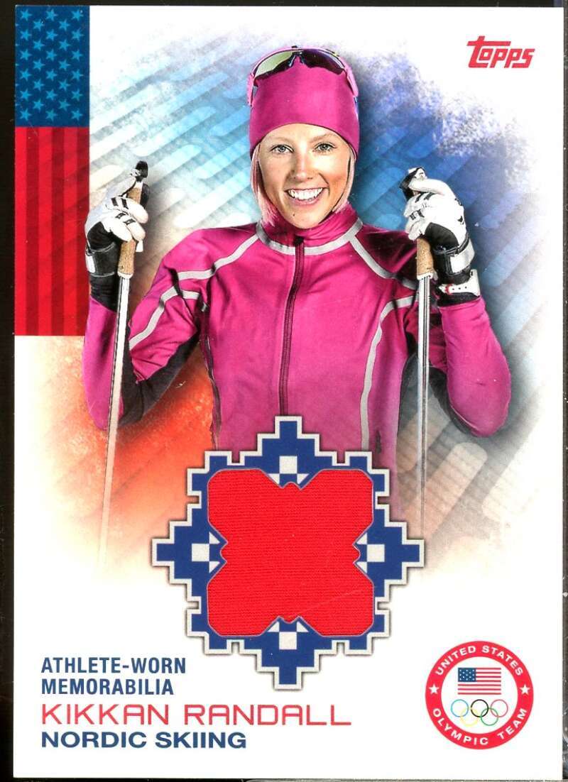 Kikkan Randall Card 2014 Topps U.S. Olympic Team Relics #ORKR  Image 1