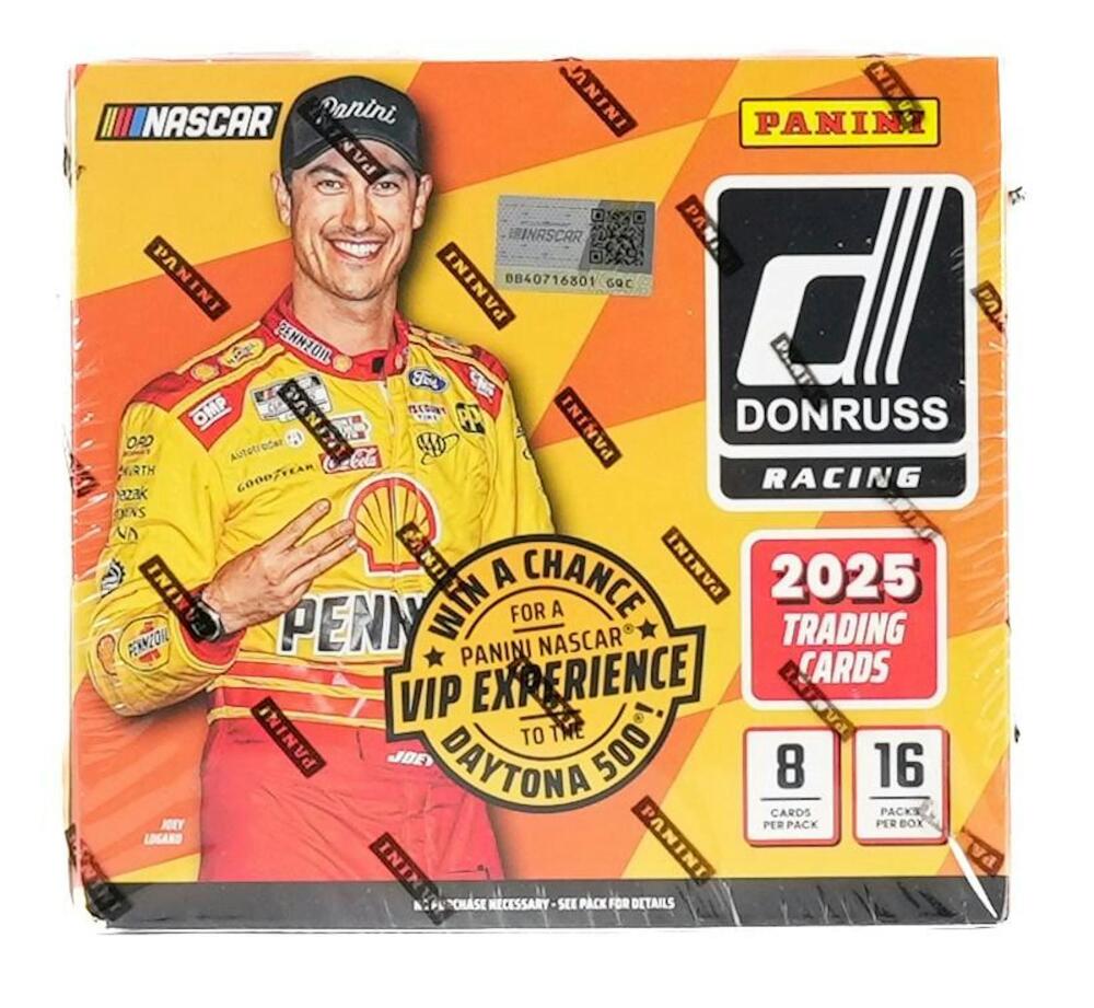 2025 Panini Donruss Racing Hobby Box Image 1