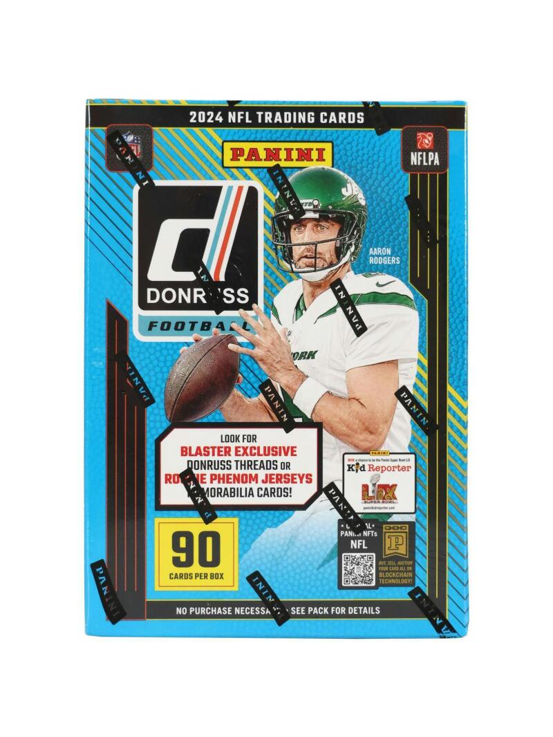 2024 Panini Donruss Football 6-Pack Blaster Box (Rookie Phenom Jerseys) Image 1