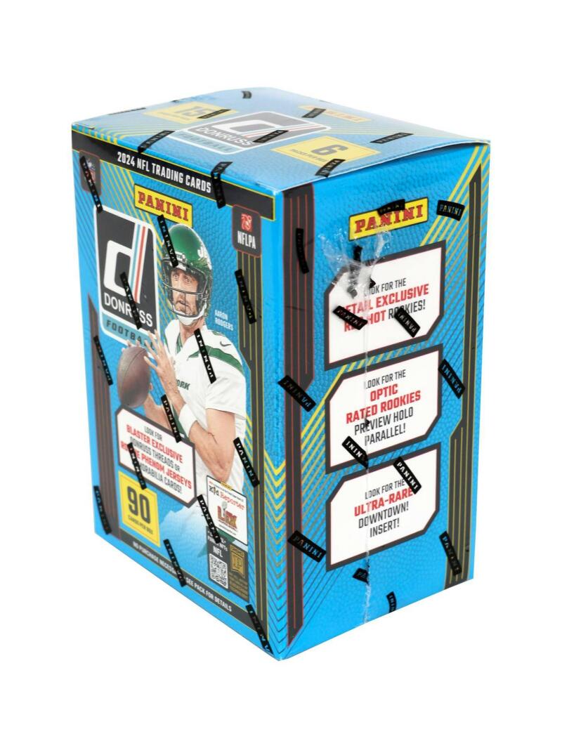2024 Panini Donruss Football 6-Pack Blaster Box (Rookie Phenom Jerseys) Image 2