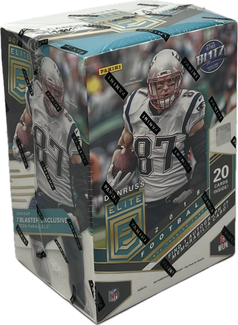 2018 Panini Donruss Elite Football Blaster Box Image 1