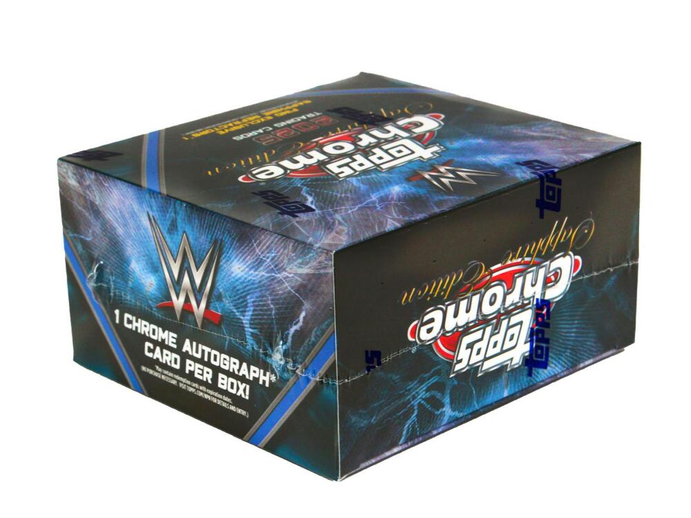 2025 Topps Chrome WWE Sapphire Edition Wrestling Hobby Box Image 2