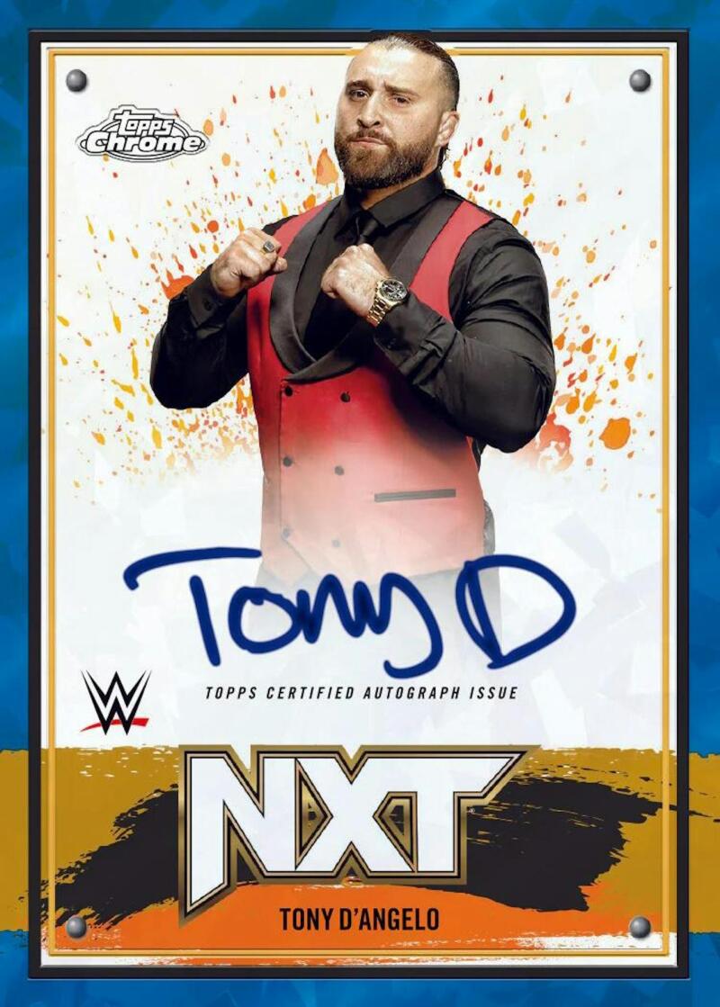 2025 Topps Chrome WWE Sapphire Edition Wrestling Hobby Box Image 3