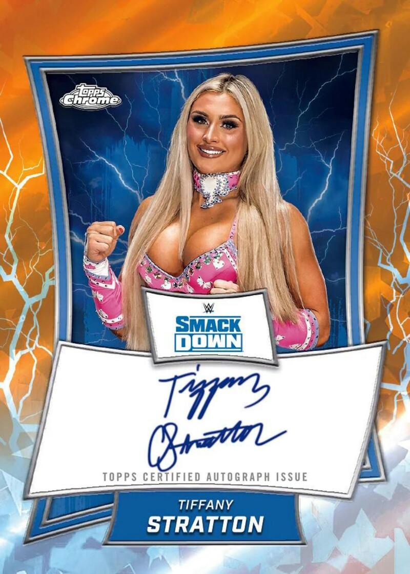 2025 Topps Chrome WWE Sapphire Edition Wrestling Hobby Box Image 5