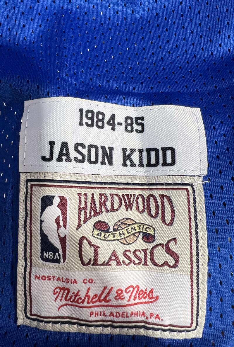Jason Kidd Autograph Signed Dallas Mavericks Basketball Jersey JSA Authentic  Image 4