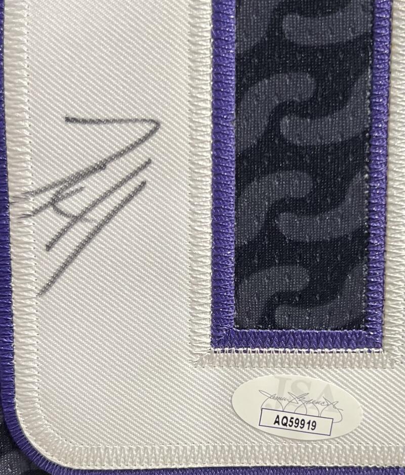 Tyrese Haliburton Autograph Signed Sacramento Kings Basketball Jersey JSA Authentic  Image 3