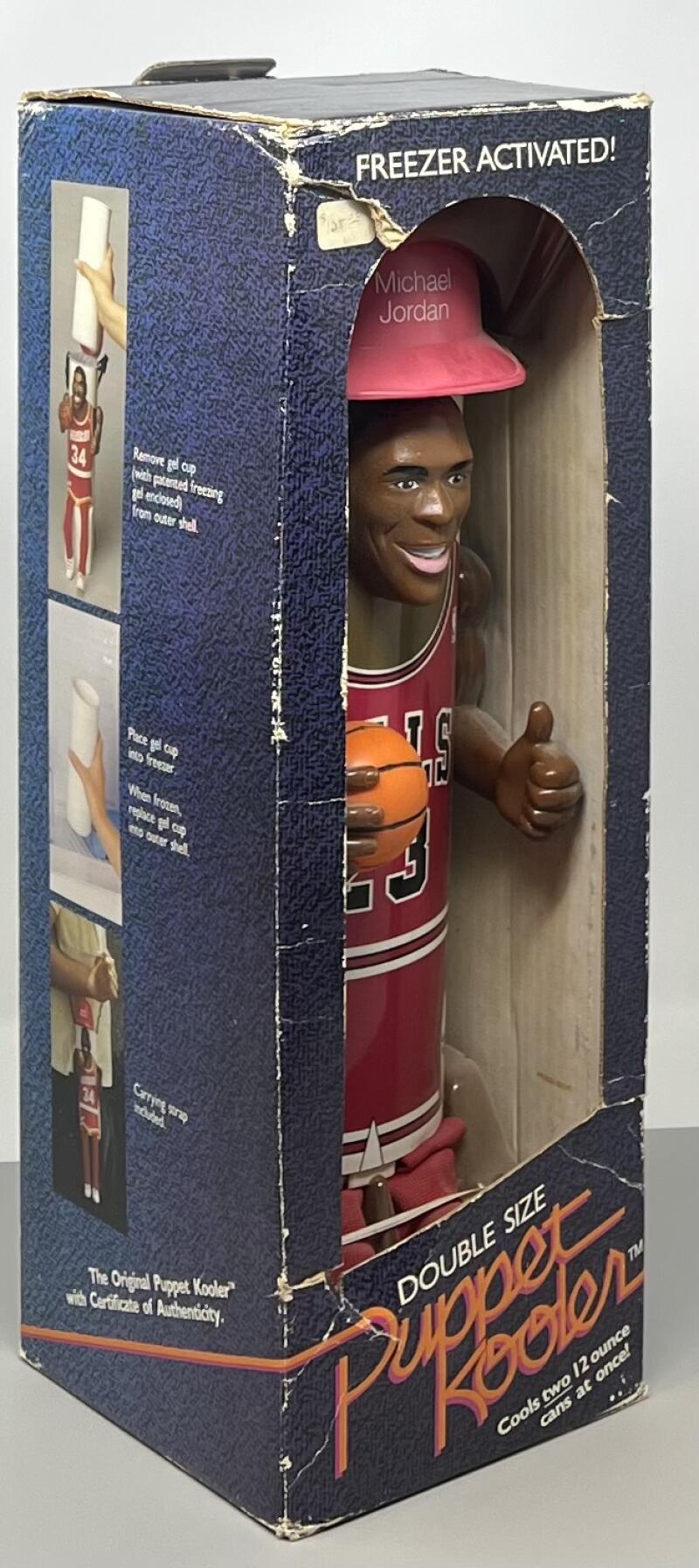 Double Size Michael Jordan Puppet Kooler NBA Collectible Cup Image 1