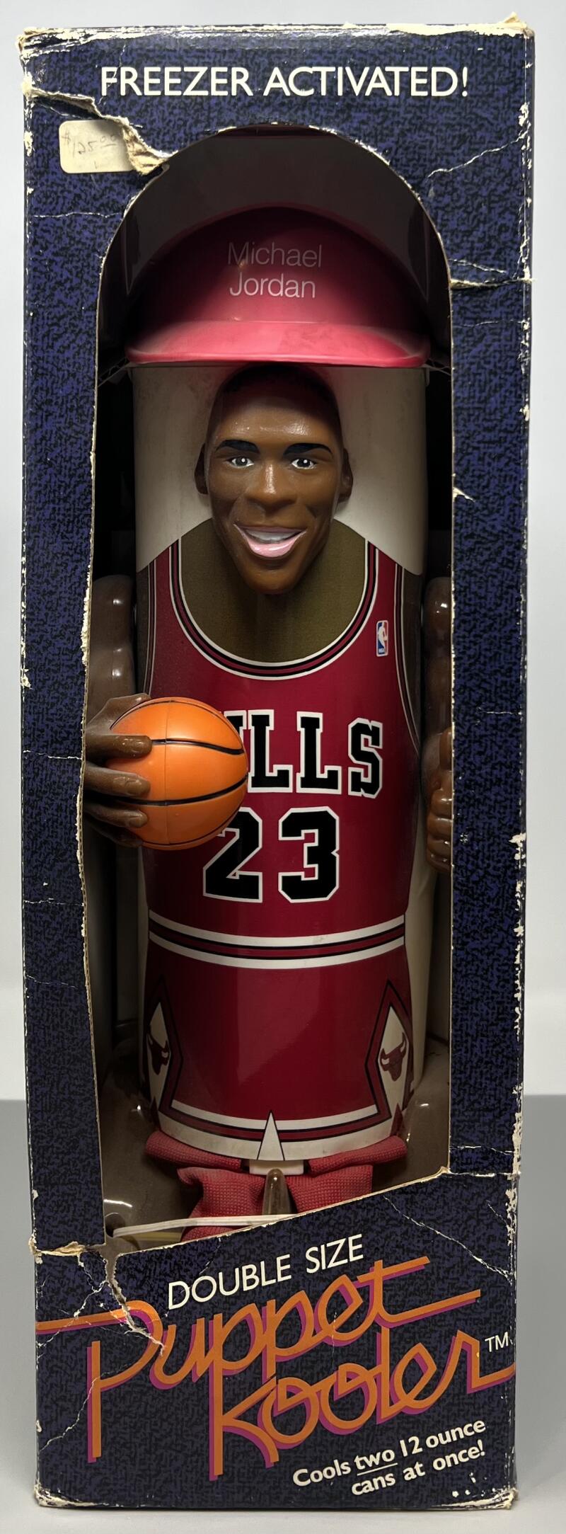 Double Size Michael Jordan Puppet Kooler NBA Collectible Cup Image 2