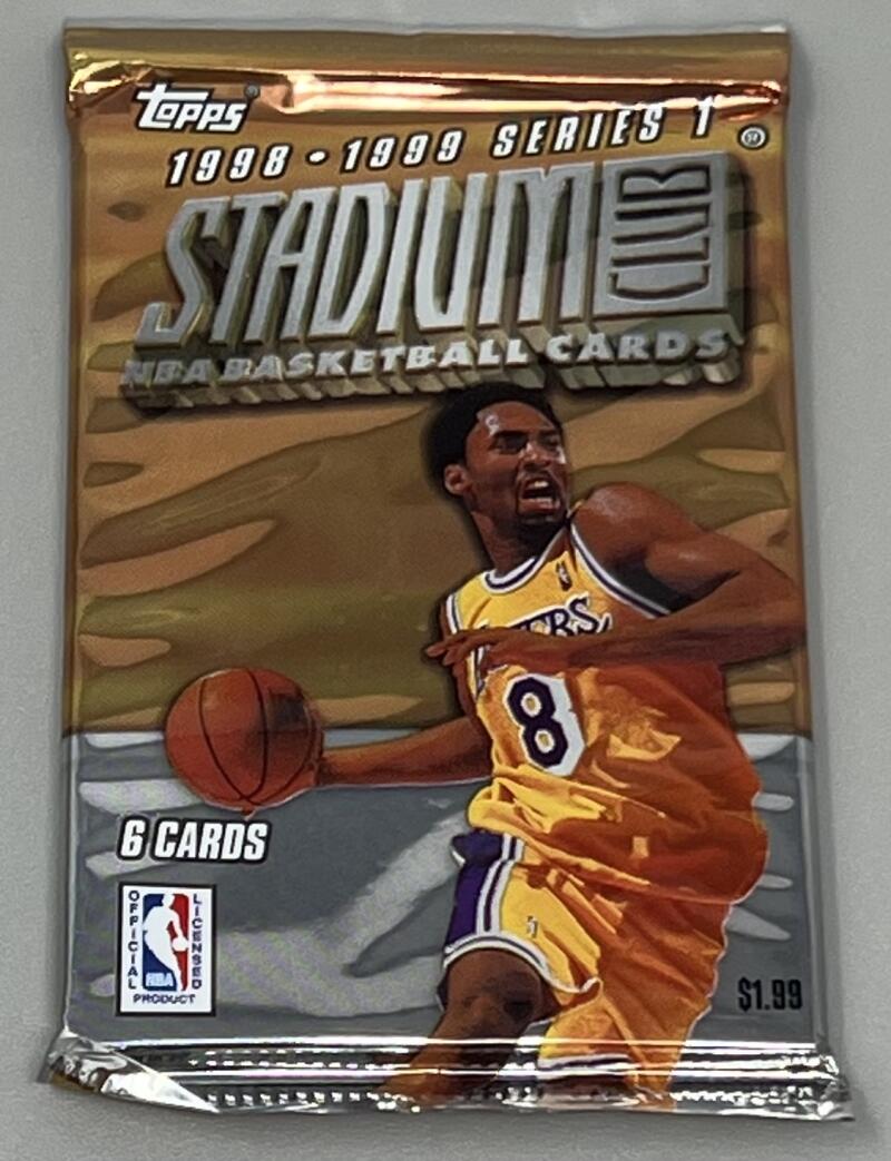 1998-99 Topps Stadium Club Series 1 Basketball Pack Image 1