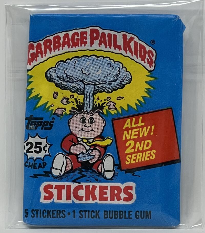  1985 Topps Garbage Pail Kids 2nd Edition Stickers Pack  Image 1