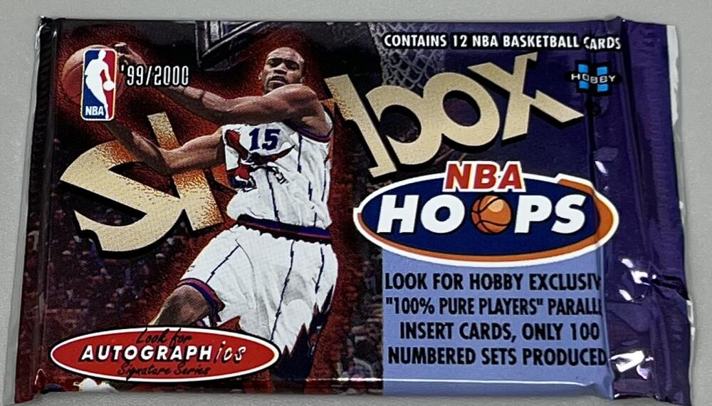 1999-00 Skybox Hoops Basketball Hobby Pack Image 1