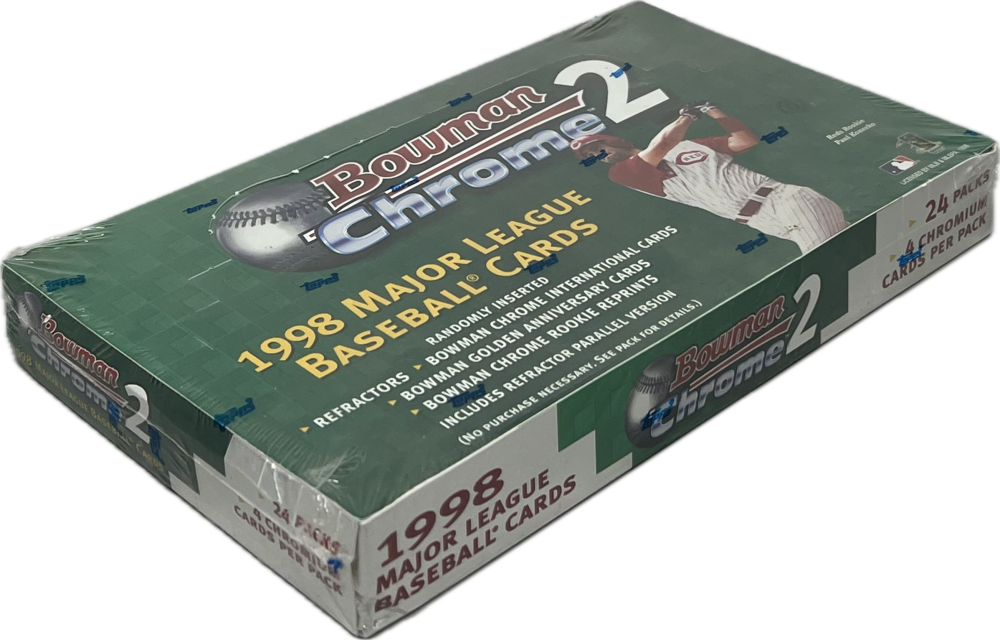 1998 Bowman Chrome Series 2 Baseball Hobby Box




 Image 1