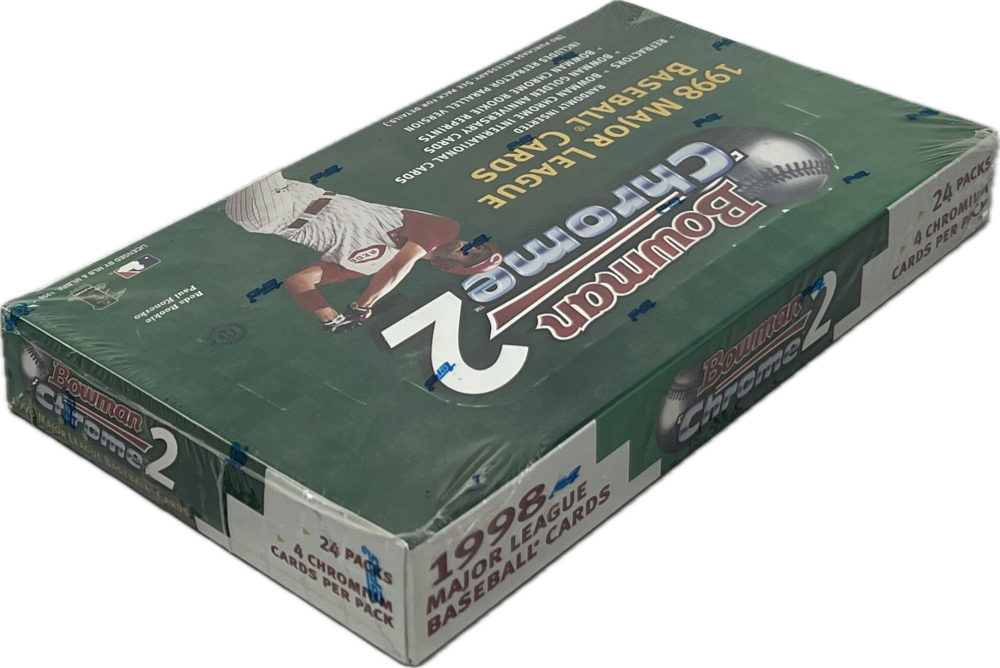 1998 Bowman Chrome Series 2 Baseball Hobby Box




 Image 2