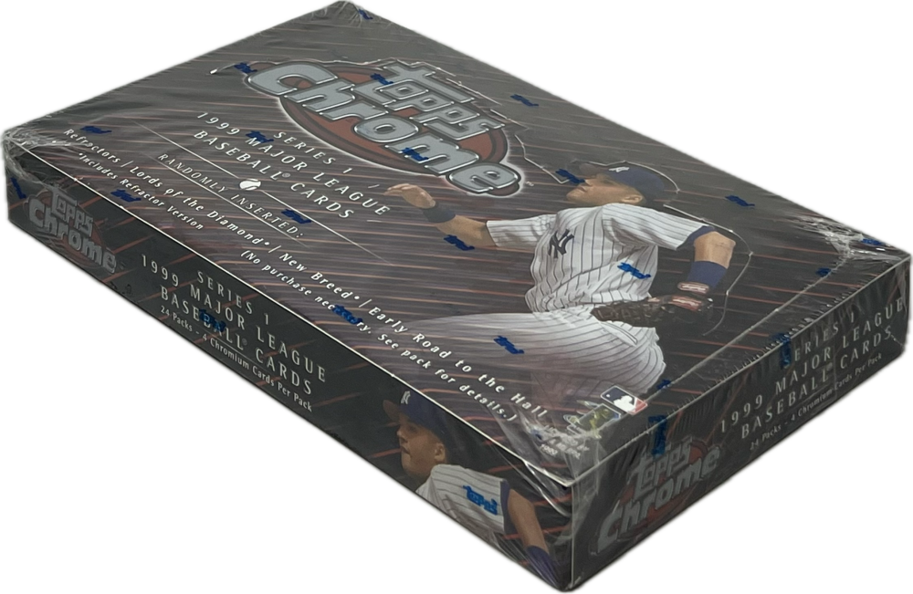 1999 Topps Chrome Series 1 Baseball Box Image 1