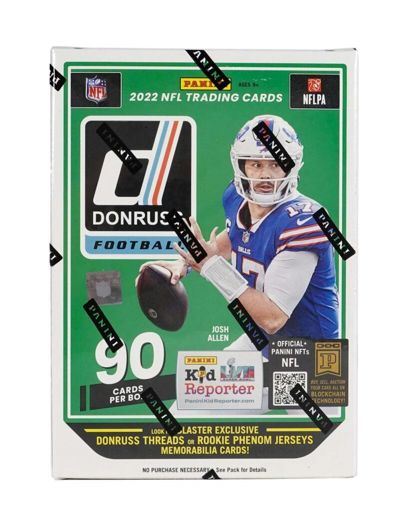 2022 Panini Donruss Football 6-Pack Blaster Box Image 1