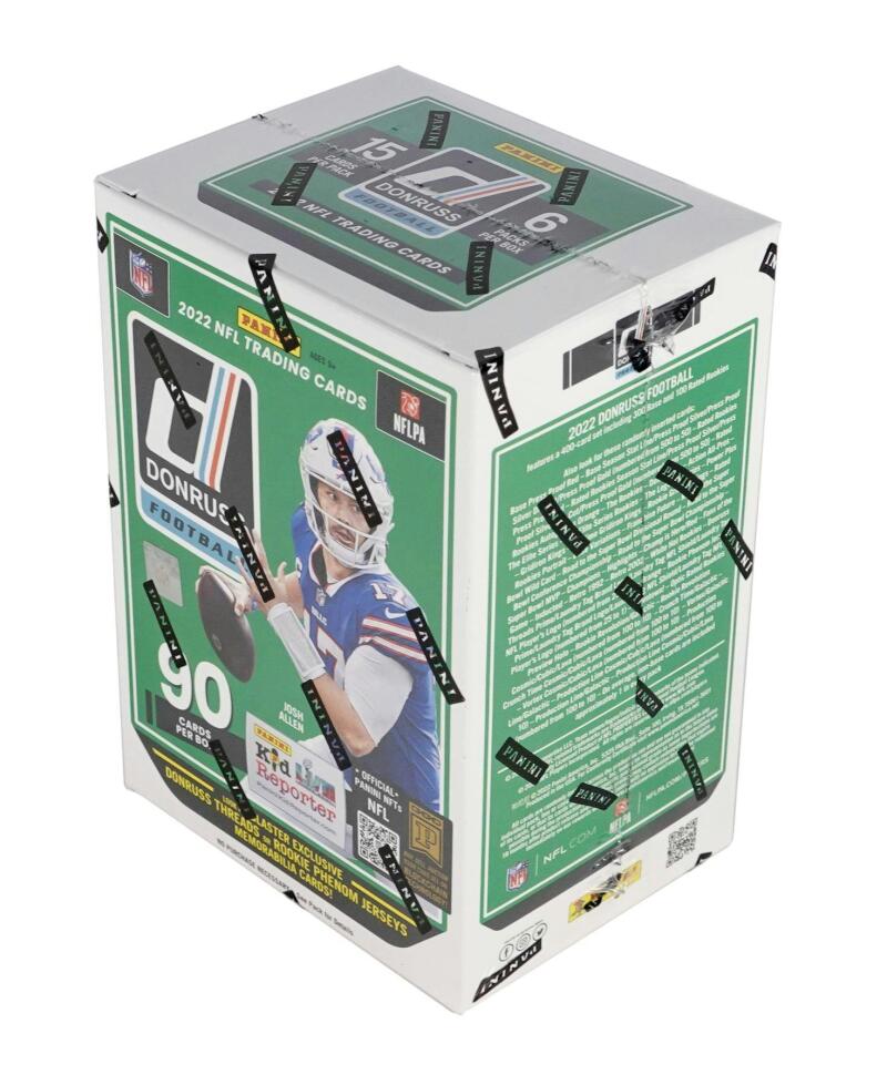 2022 Panini Donruss Football 6-Pack Blaster Box Image 2