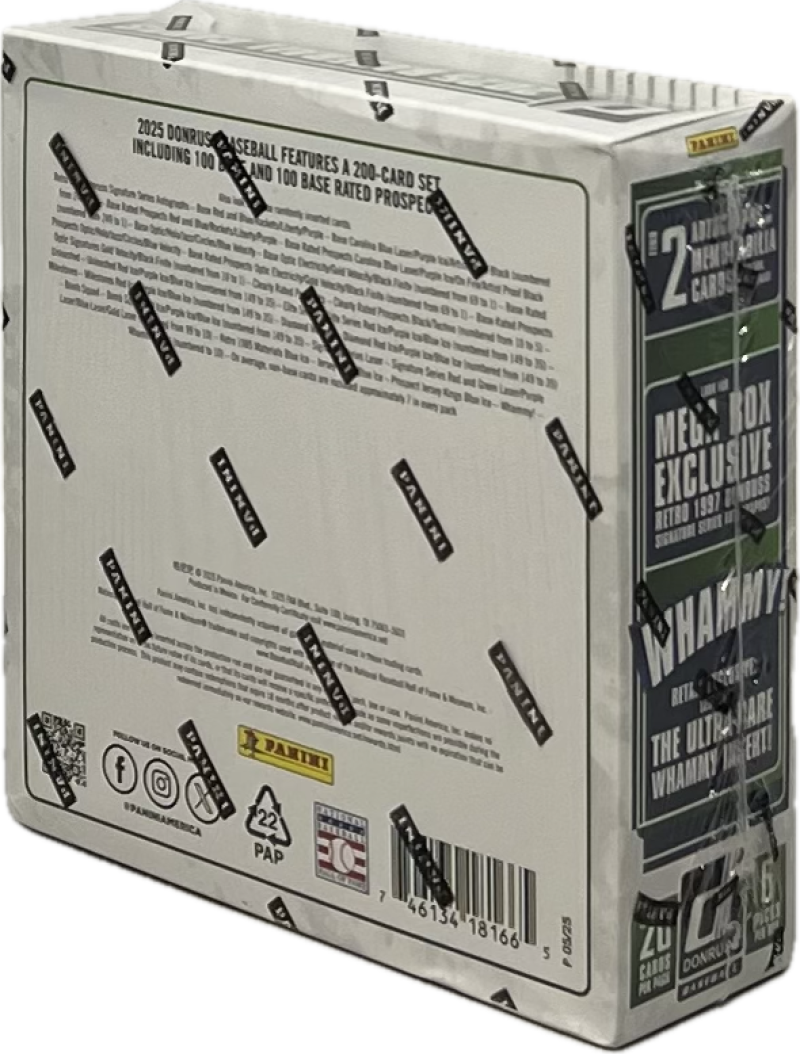 2025 Panini Donruss Baseball Mega Box ( Whammy Inserts!) Image 2