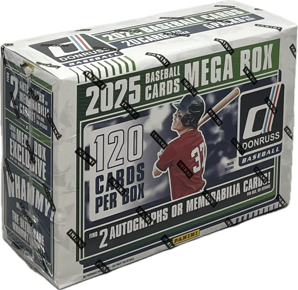 2025 Panini Donruss Baseball Mega Box ( Whammy Inserts!) ( Rectangle Box) Image 1