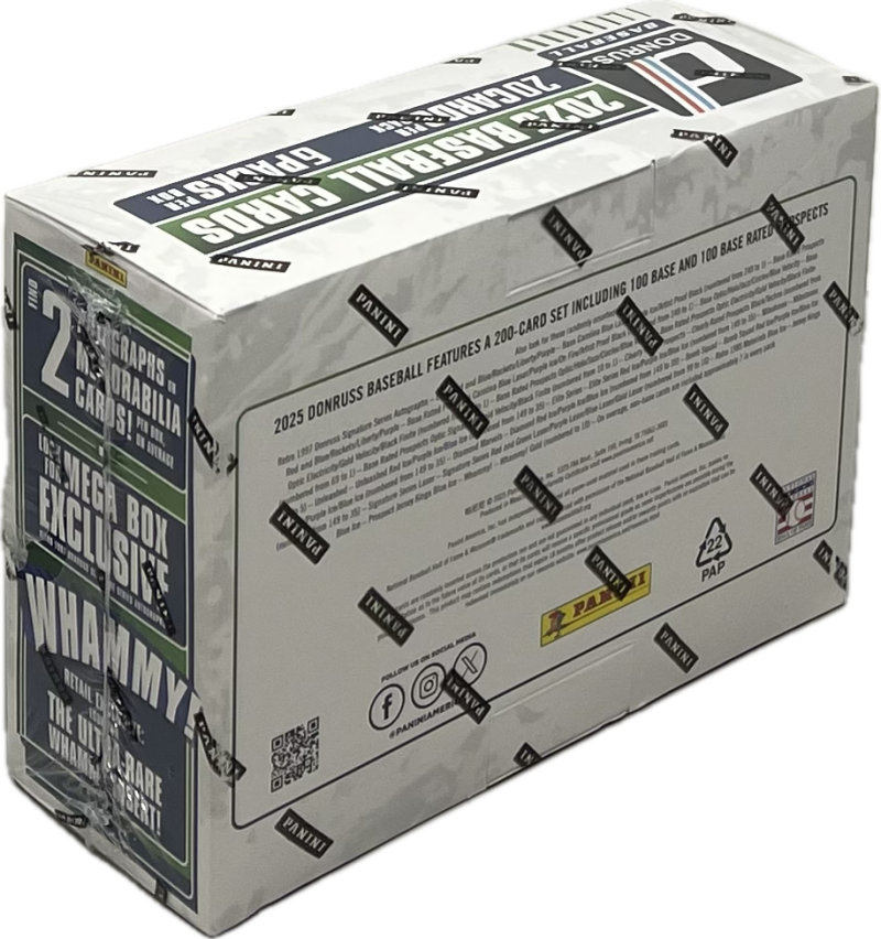 2025 Panini Donruss Baseball Mega Box ( Whammy Inserts!) ( Rectangle Box) Image 3