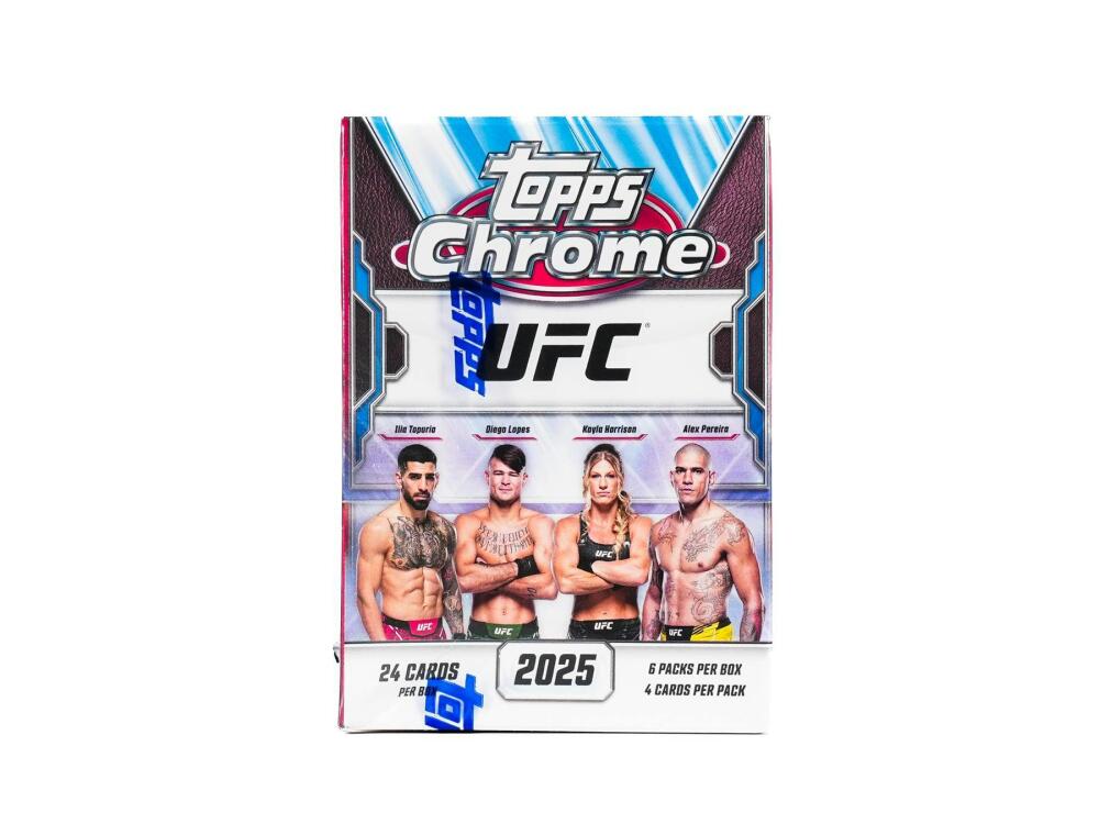 2025 Topps Chrome UFC 6-Pack Blaster Box Image 1