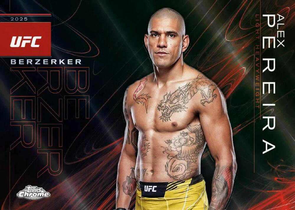 2025 Topps Chrome UFC 6-Pack Blaster Box Image 5