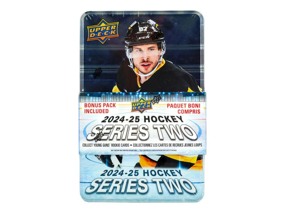 2024-25 Upper Deck Series 2 Hockey Tin Image 1
