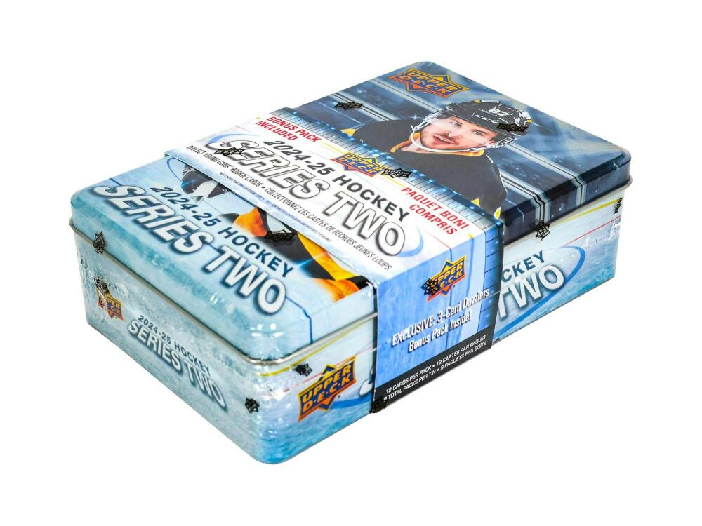 2024-25 Upper Deck Series 2 Hockey Tin Image 2
