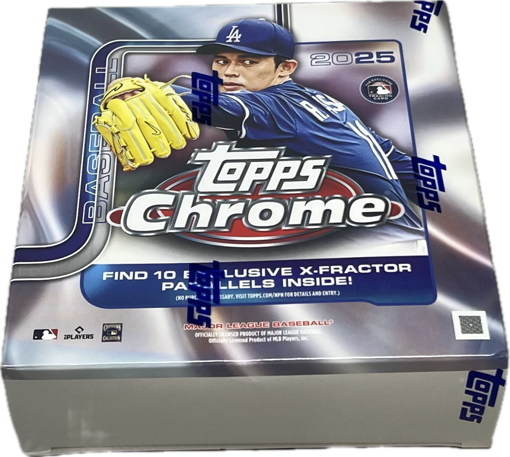 2025 Topps Chrome Baseball Mega Box Image 2