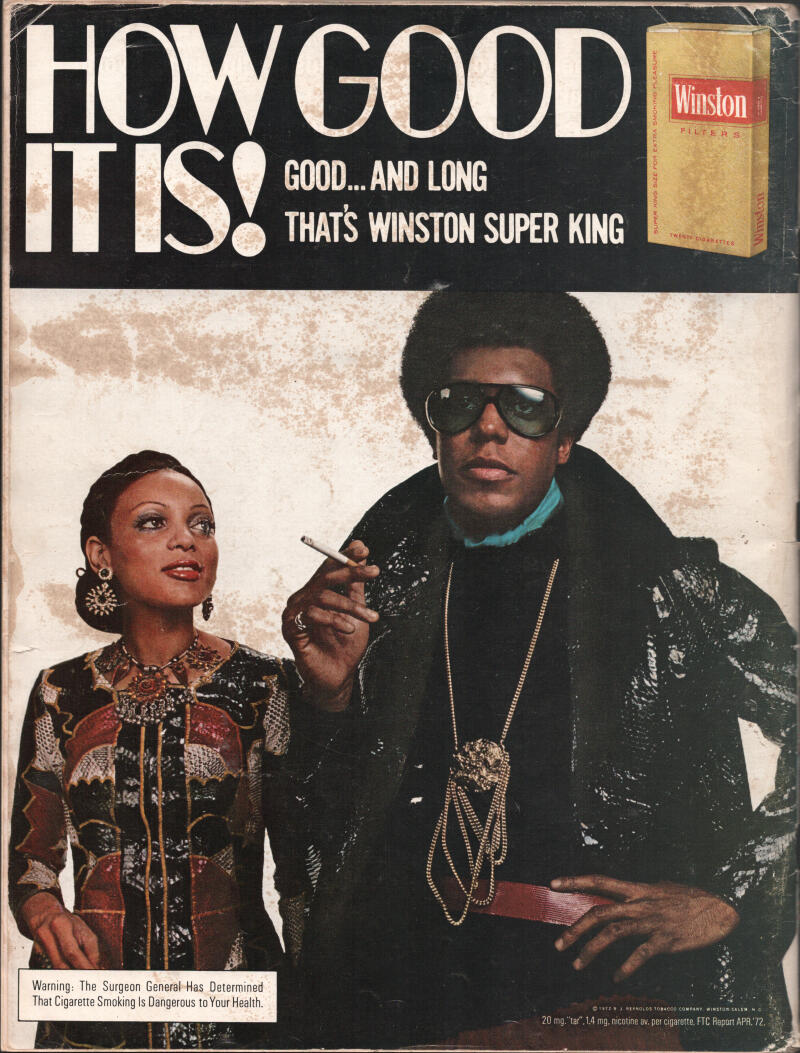 Vida Blue Athletics Signed Autographed Ebony Magazine JSA Authentic Image 2