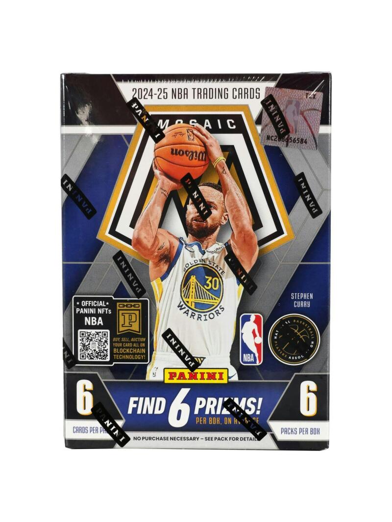 2024-25 Panini Mosaic Basketball 6-Pack Blaster Box Image 1