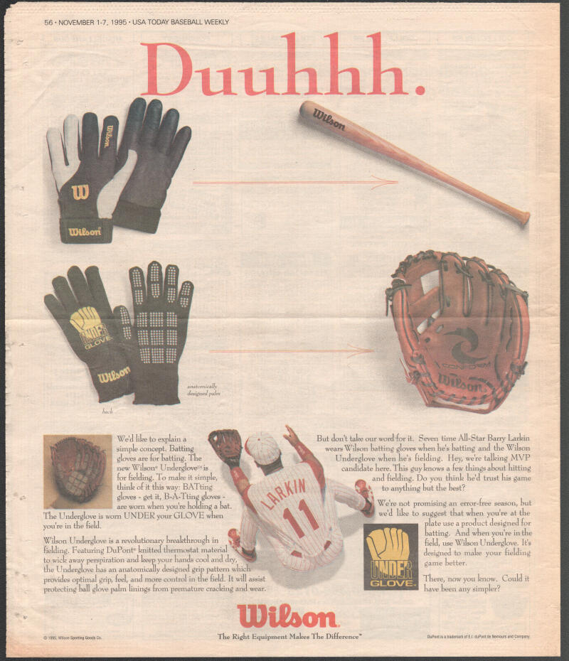 David Justice Braves Signed Autographed Baseball Weekly Newspaper JSA Authentic Image 2