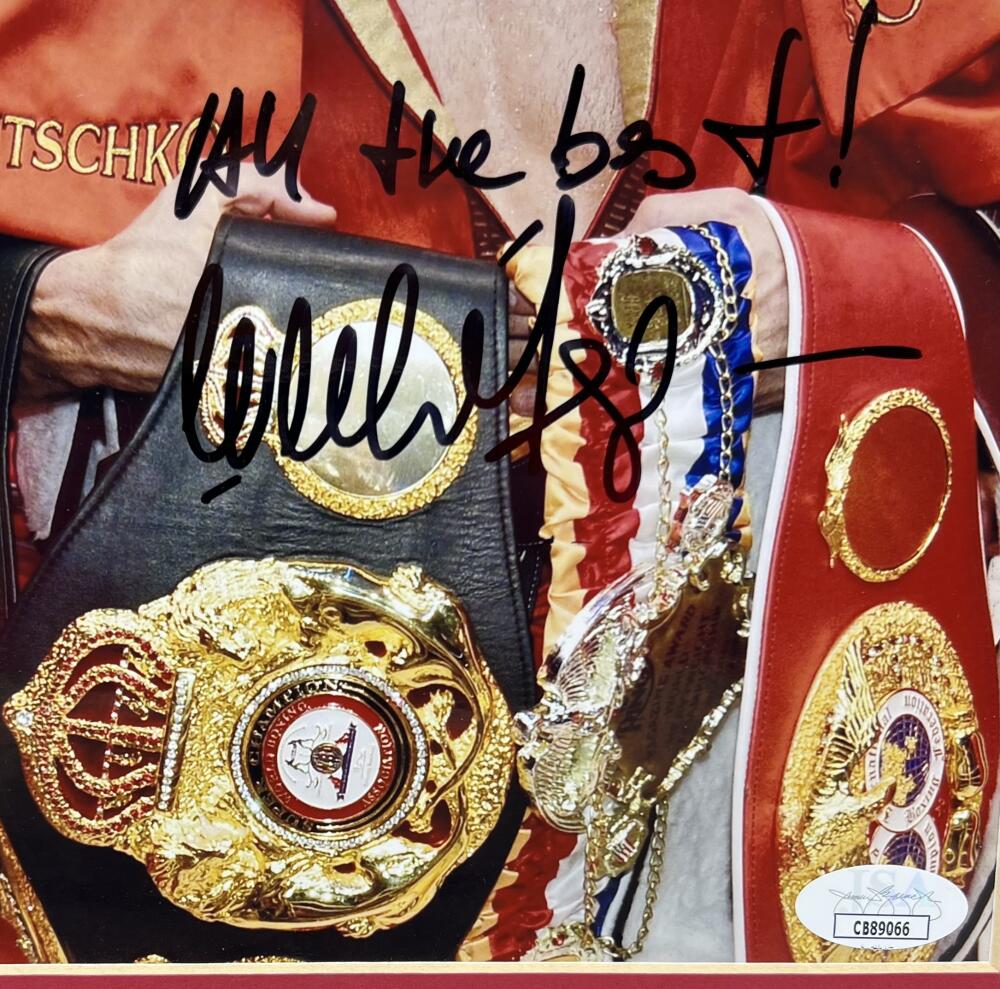 Wladimir Klitschko Boxer Signed Autographed 8x10 Framed Photo JSA Authentic Image 2