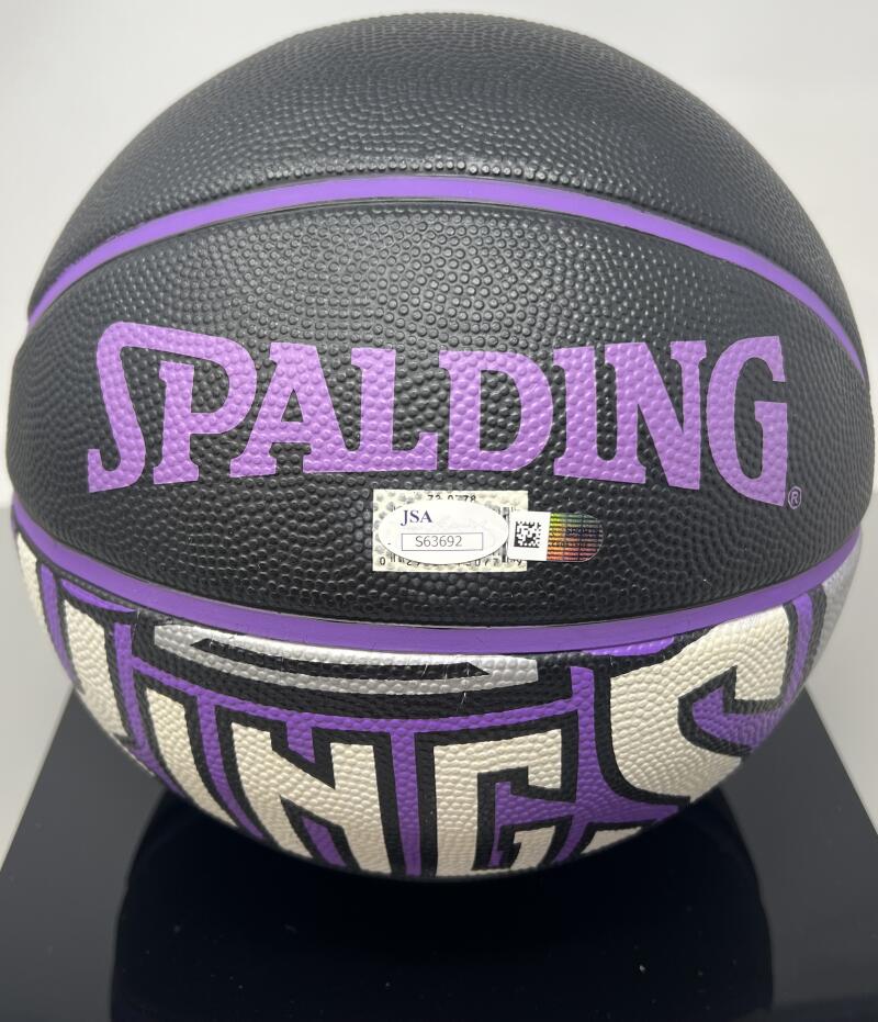 Chris Webber Autograph Signed Kings Spalding Basketball JSA Authentic Image 2