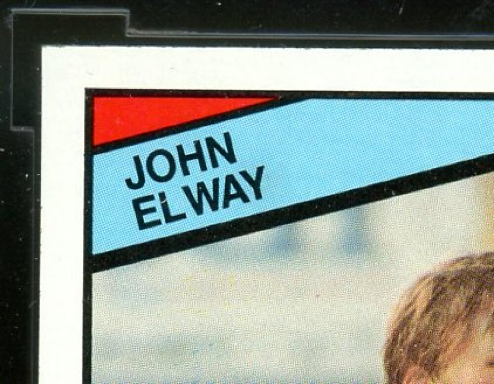 1984 Topps #63 John Elway Rookie Card BGS BCCG 10 Mint+ Image 3