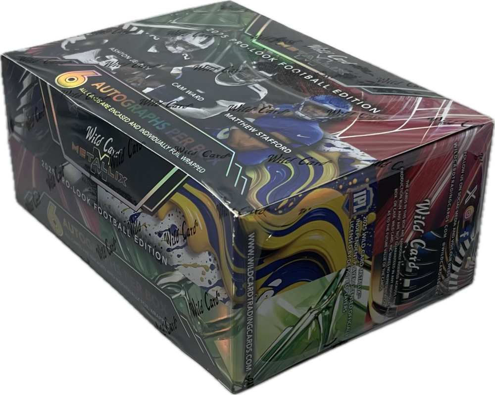 2025 Wild Card Metallix Pro-Look Football Hobby Box Image 2