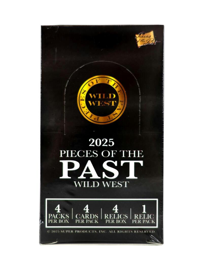 2025 Super Break Pieces of the Past Wild West Edition Hobby Box Image 1