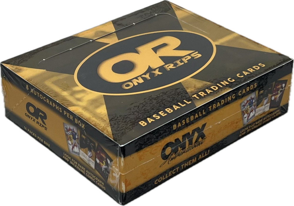 2025 Onyx Rips Baseball Collection Hobby Box Image 1