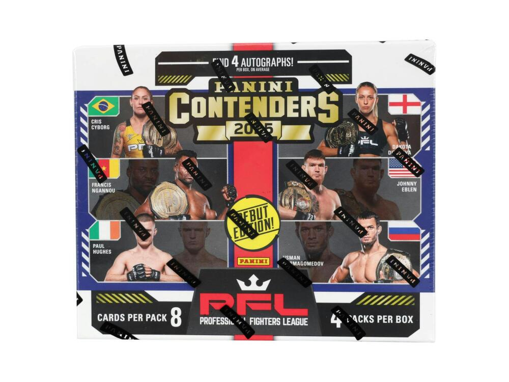 2025 Panini Contenders Professional Fighters League PFL Hobby Box Image 1