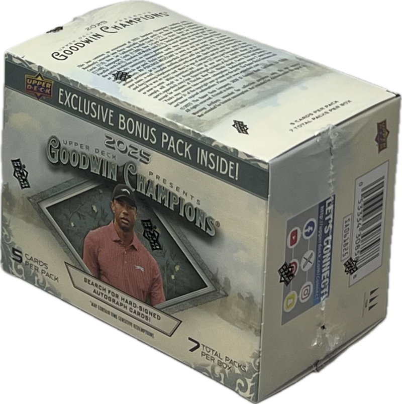 2025 Upper Deck Goodwin Champions Blaster Box Image 2