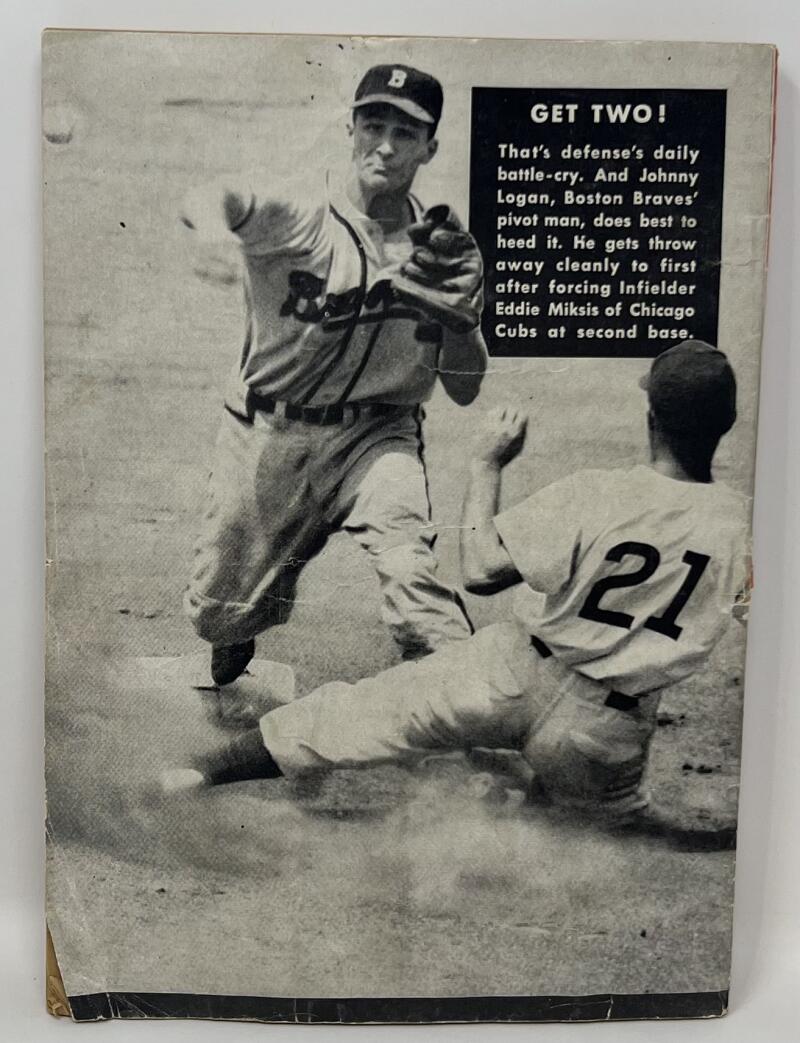 1952 October Stan Frank's World Series Upstarts Baseball Digest  Image 2