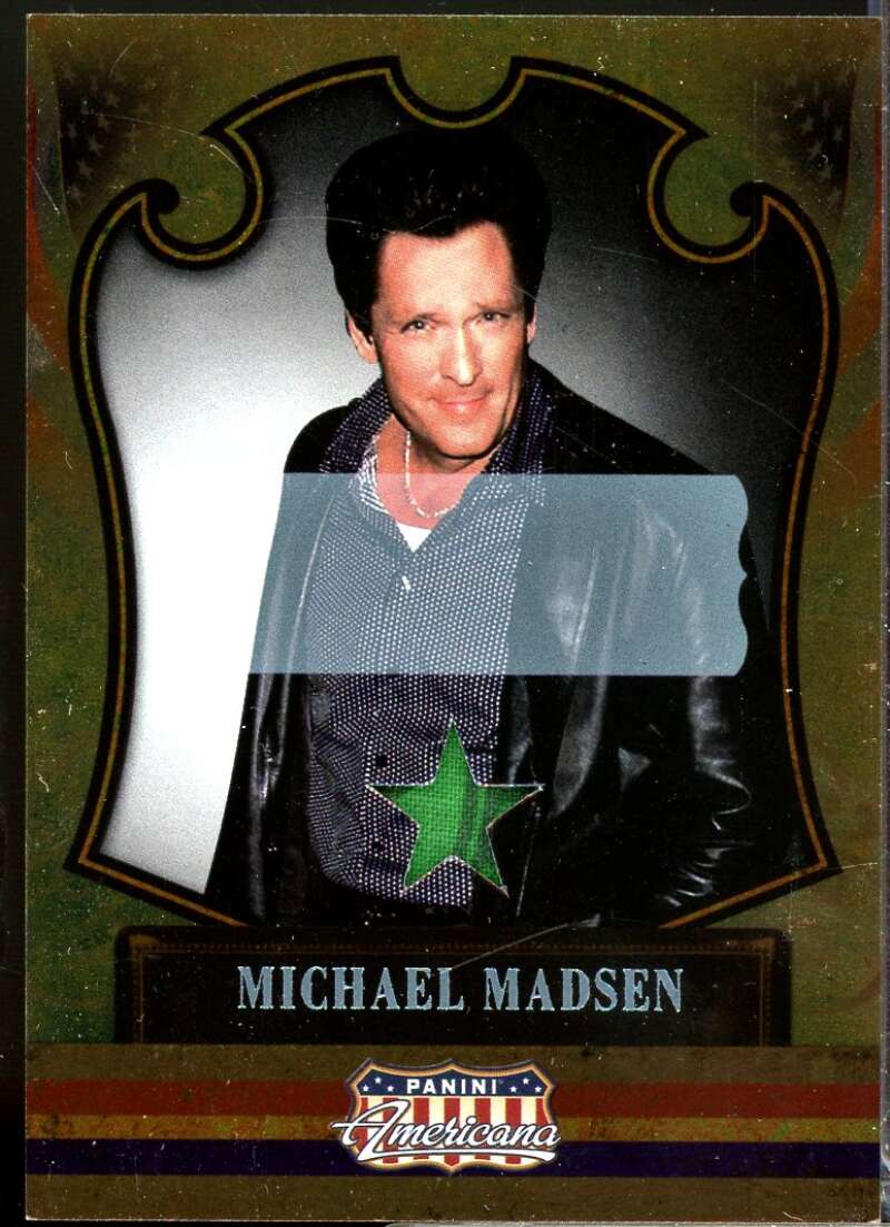 Michael Madsen 2011 Panini Americana Private Stars Material No Autograph /5 #18  Image 1