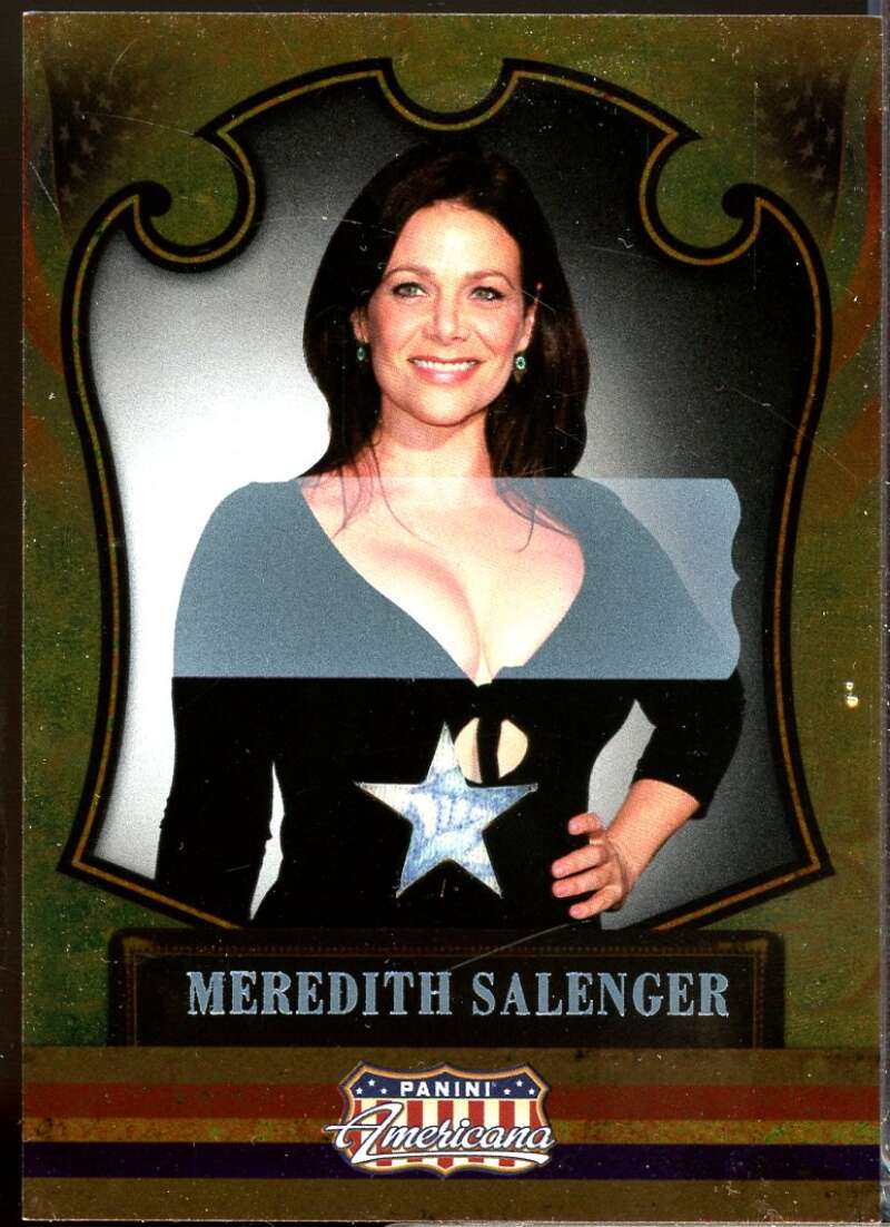Meredith Salenger 2011 Panini Americana Private Stars Material No Autograph #61  Image 1