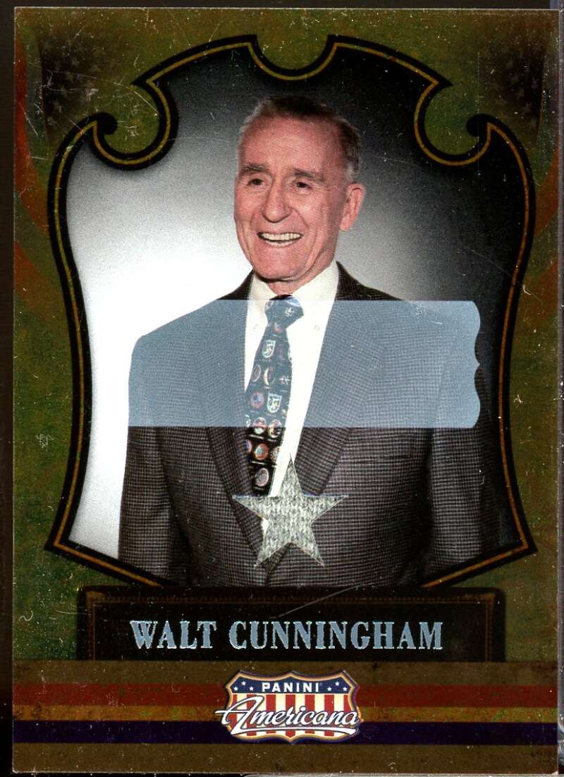 Walt Cunningham 2011 Panini Americana Private Stars Materials No Autograph #93  Image 1