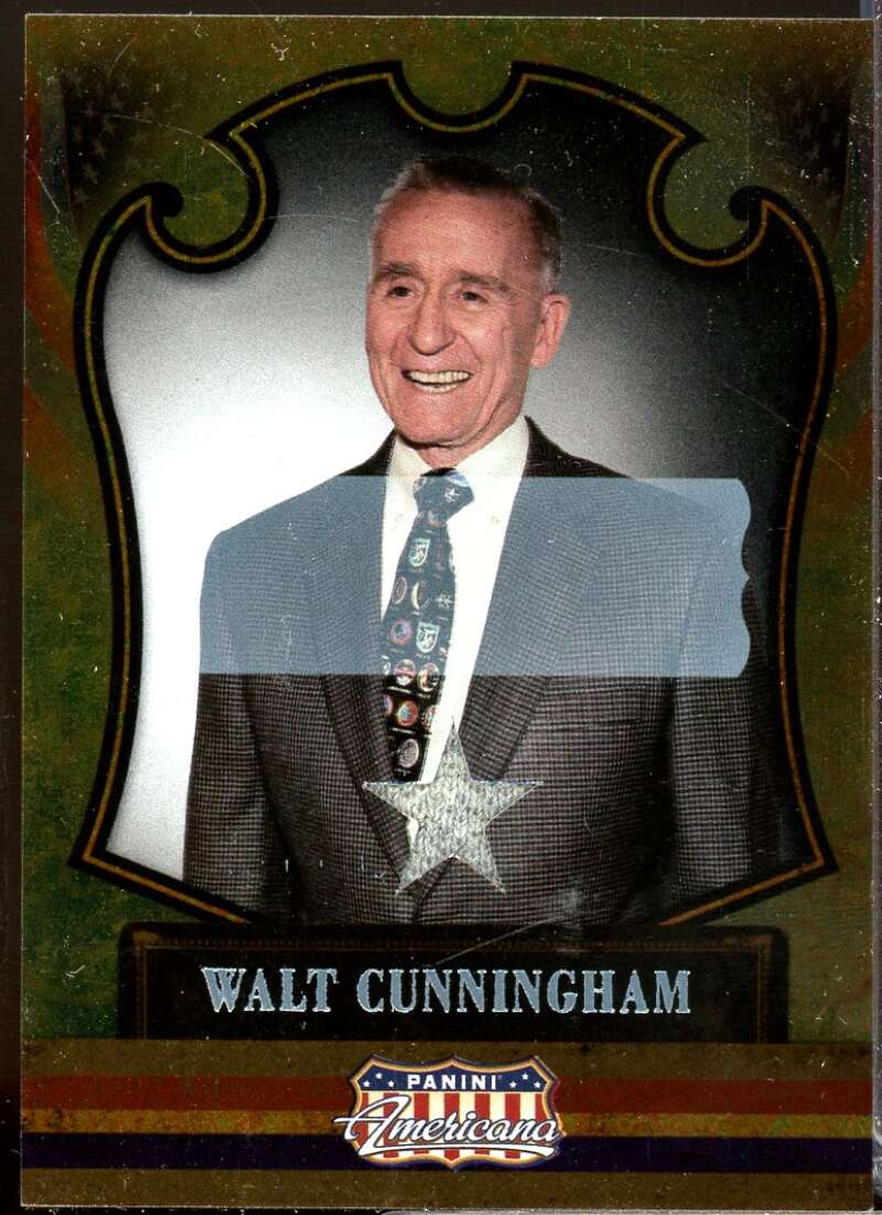Walt Cunningham 2011 Panini Americana Private Stars Materials No Autograph #93  Image 1