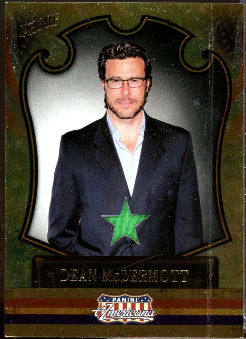 Dean McDermott 2011 Panini Americana Private Star Material No Autograph /25 #83  Image 1