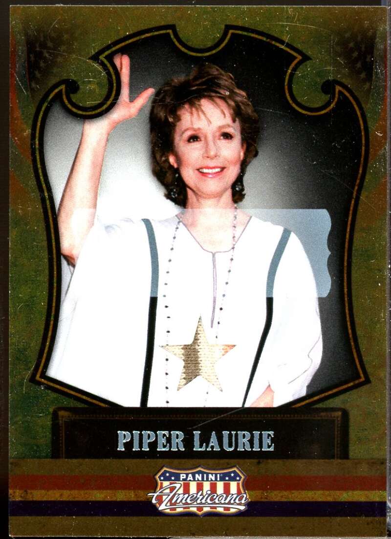 Piper Laurie 2011 Panini Americana Private Stars Material No Autograph /18 #22  Image 1