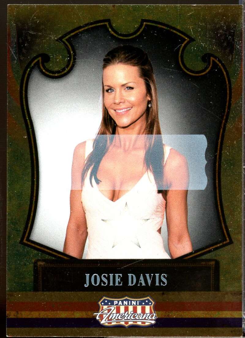 Josie Davis 2011 Panini Americana Private Stars Material No Autograph /49 #13  Image 1