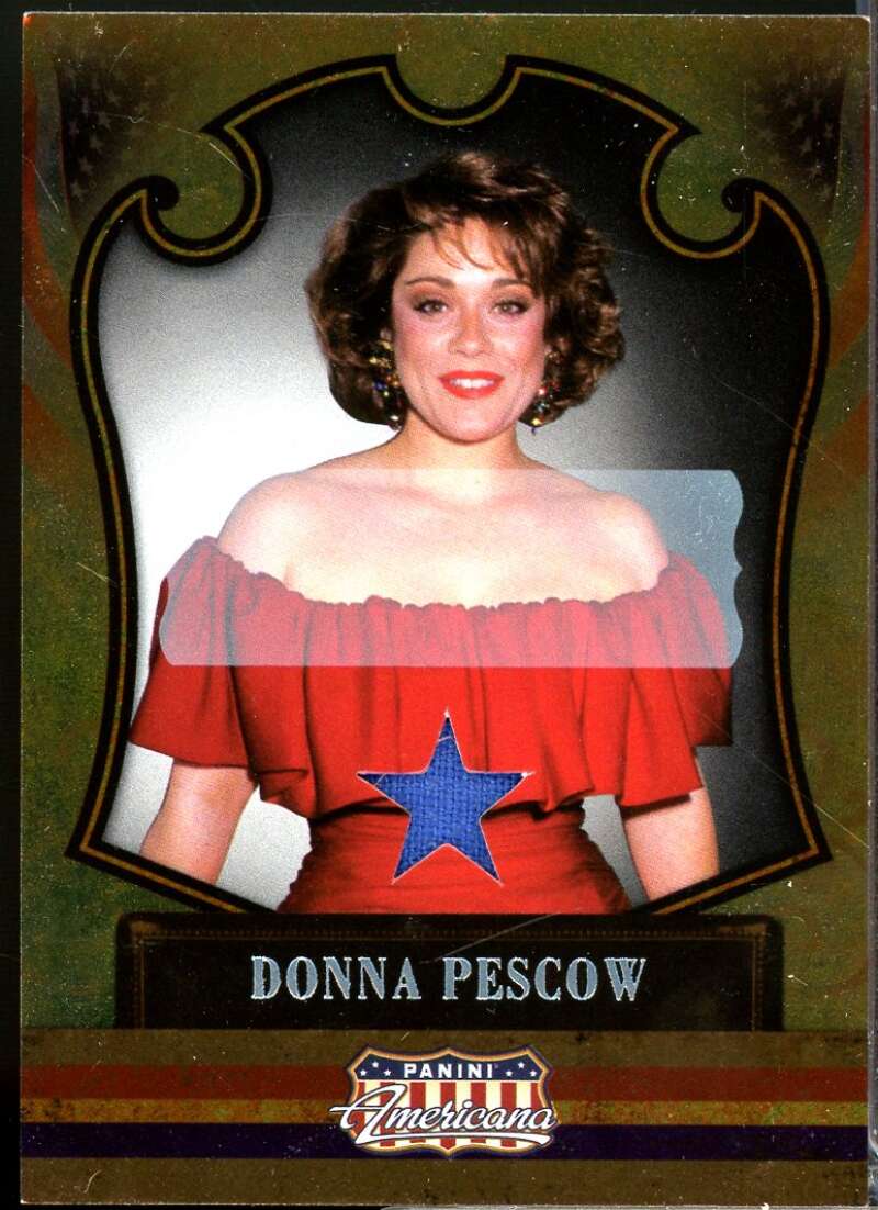 Donna Pescow 2011 Panini Americana Private Stars Material No Autograph /149 #74  Image 1