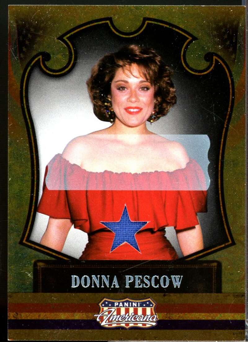 Donna Pescow 2011 Panini Americana Private Stars Material No Autograph /149 #74  Image 1